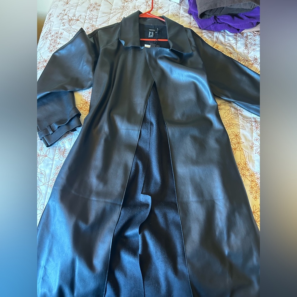 Forever 21 Black Leather Jacket